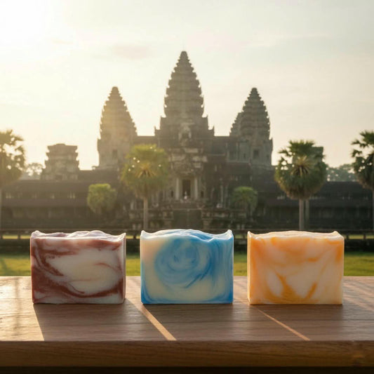 アンコールワットの恵み　　　　　～ カンボジアの手作り石鹸～