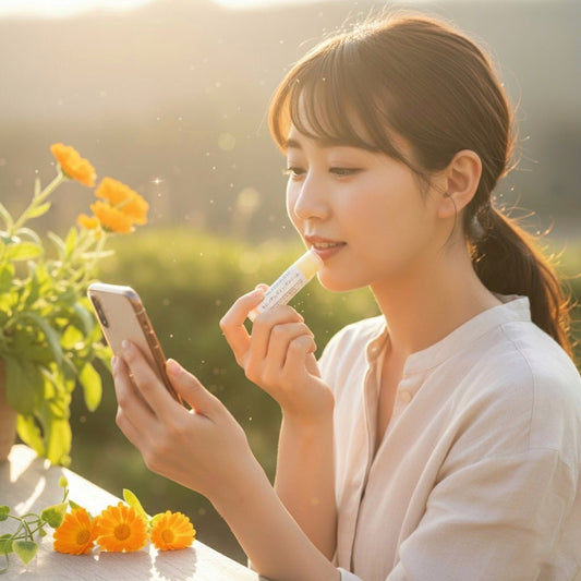 カレンデュラのやさしいリップクリーム｜無添加・無香料